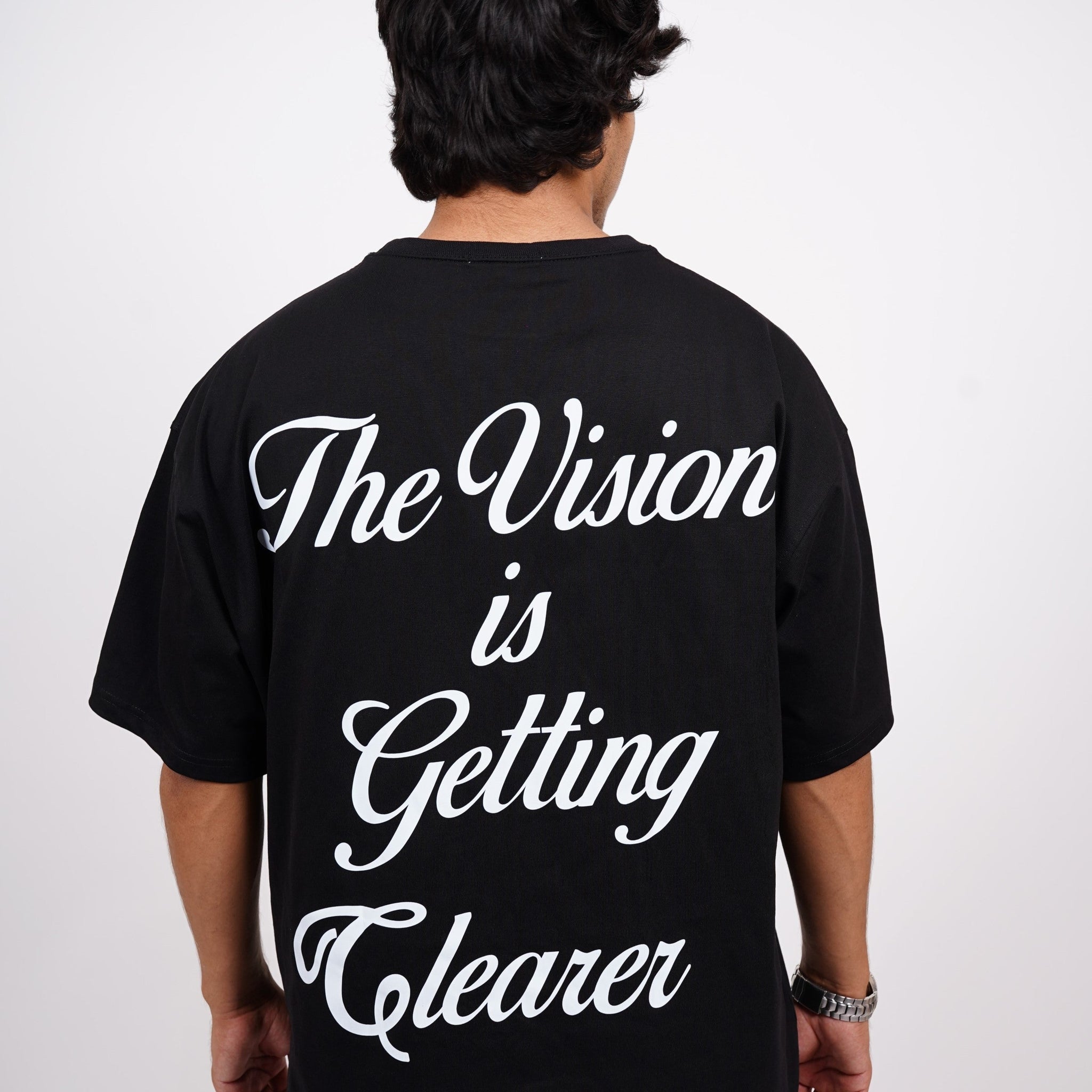 It’s getting clearer : Vision Drop Sleeved  tee   For Men and Women