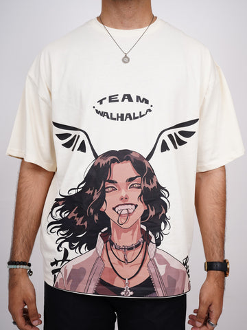 Keisuke Baji (Reflective) : Tokyo Revengers Drop sleeved  Tee For Men and Women