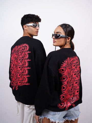 Travis Scott : Utopia In Egypt : Heavyweight Baggy Sweatshirts For Men And Women