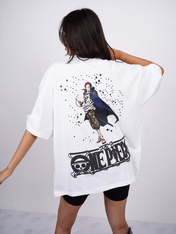 Shanks : One Piece Drop Sleeved  Tee   For Men and Women
