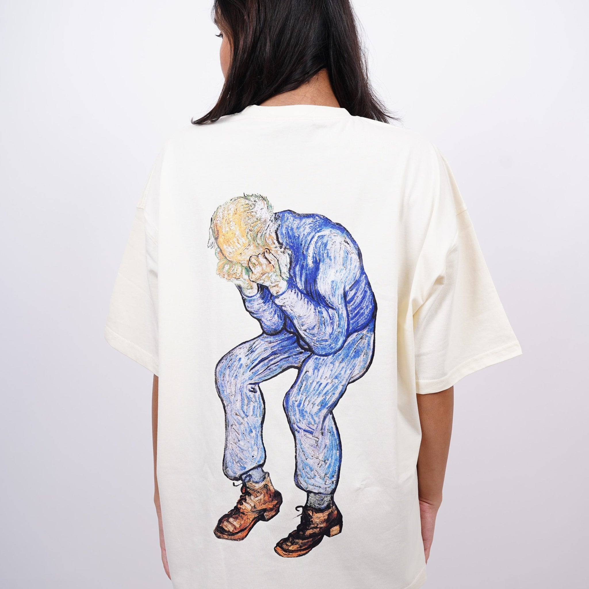 Van Gogh : At Eternity's gate Drop Sleeved  Tee For Men and Women