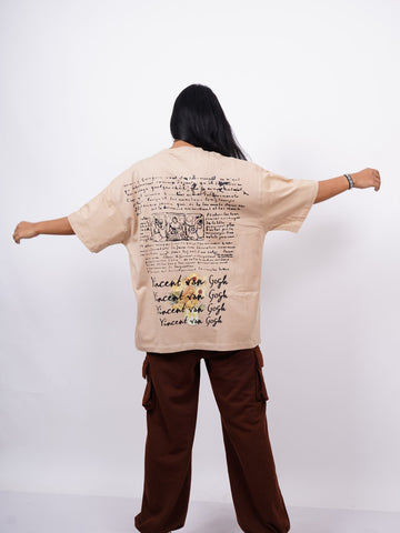 Van Gogh: The Self Portrait Drop Sleeved  Tee For Men and Women