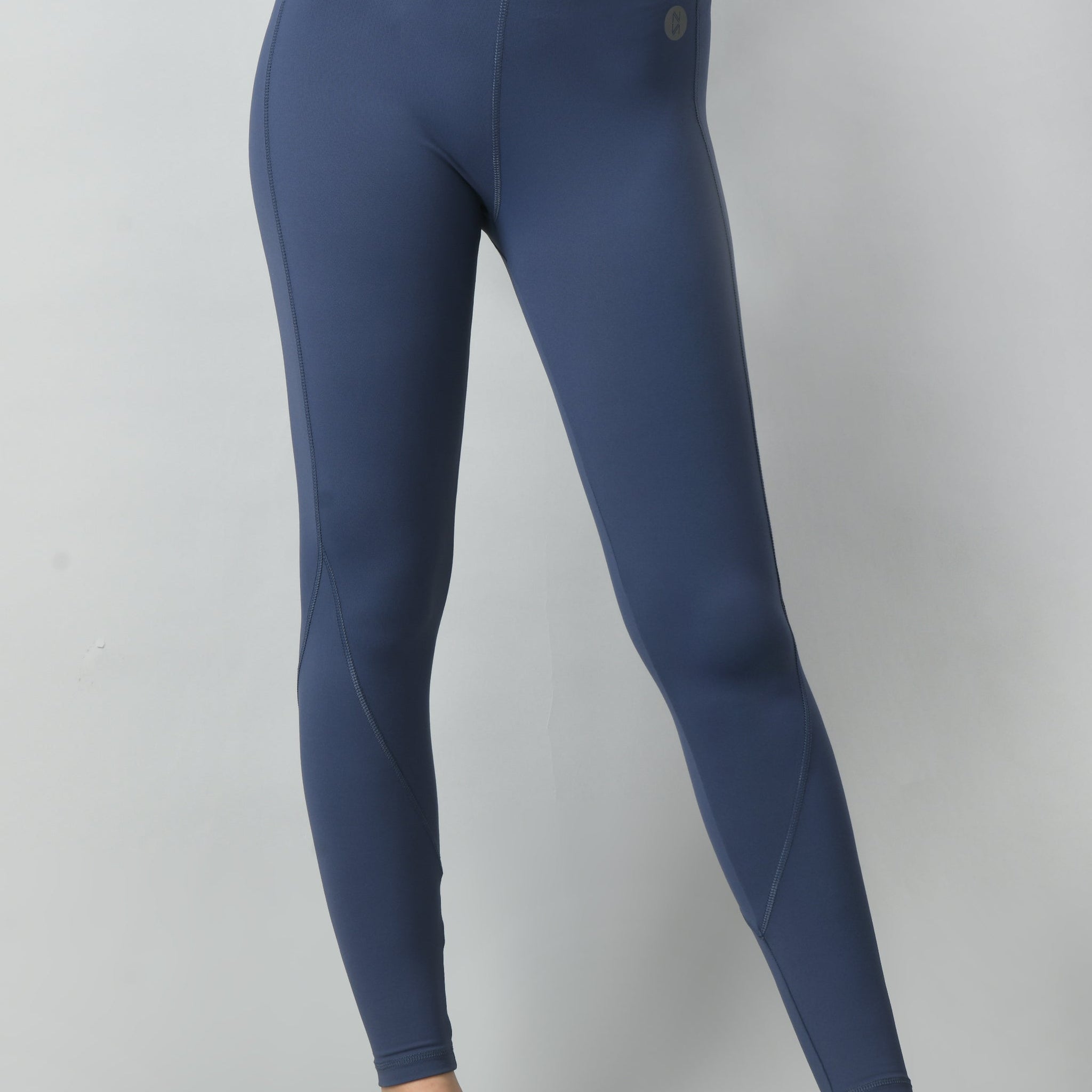 NotchFlex High Waist Leggings - Midnight Blue