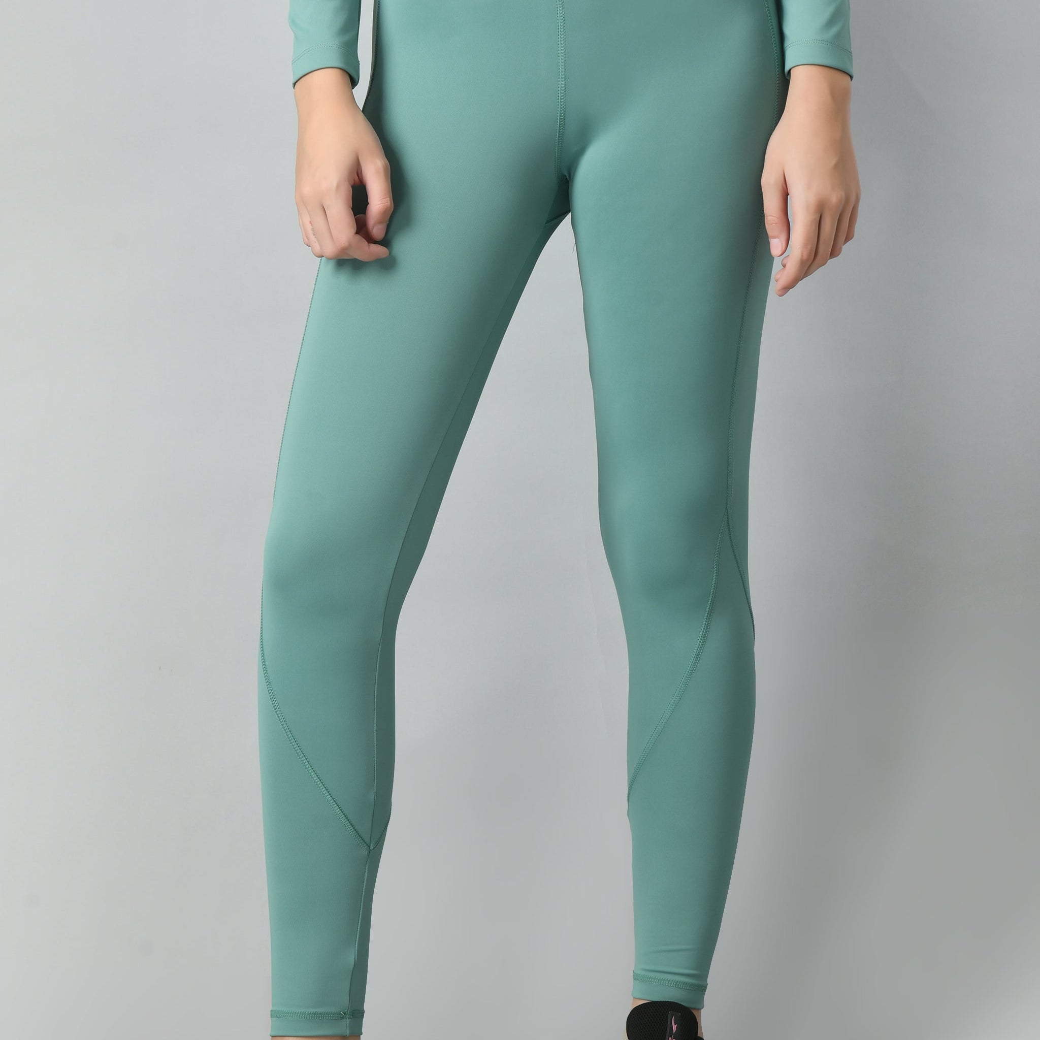 NotchFlex High Waist Leggings - Seafoam Green