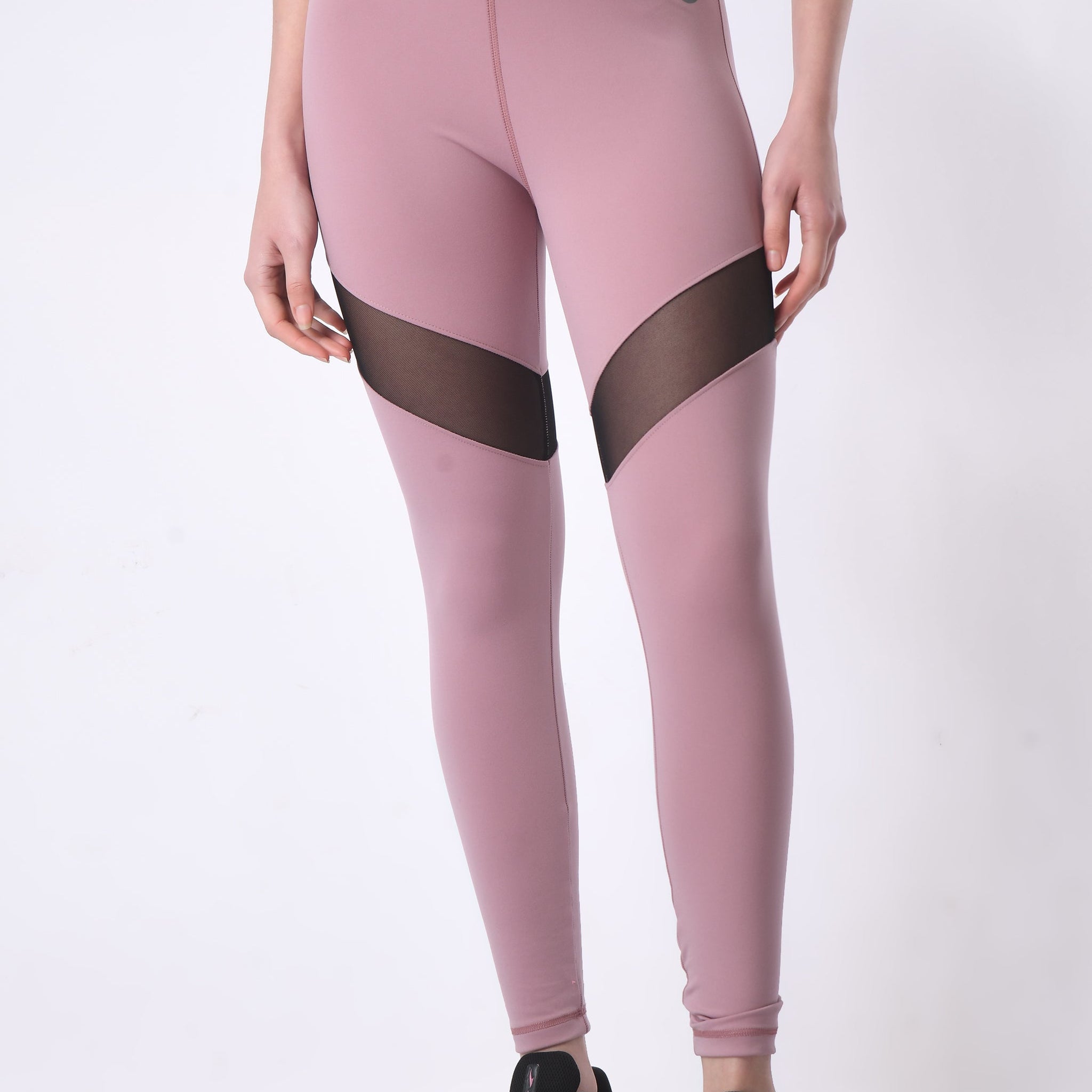 NotchFlex High Waist Leggings - Blush Pink