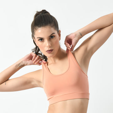 NotchFlex Peach Fuzz Sports Bra