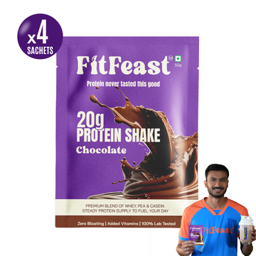 Protein Sachet - Chocolate (Pack of 4) (Each 50g)
