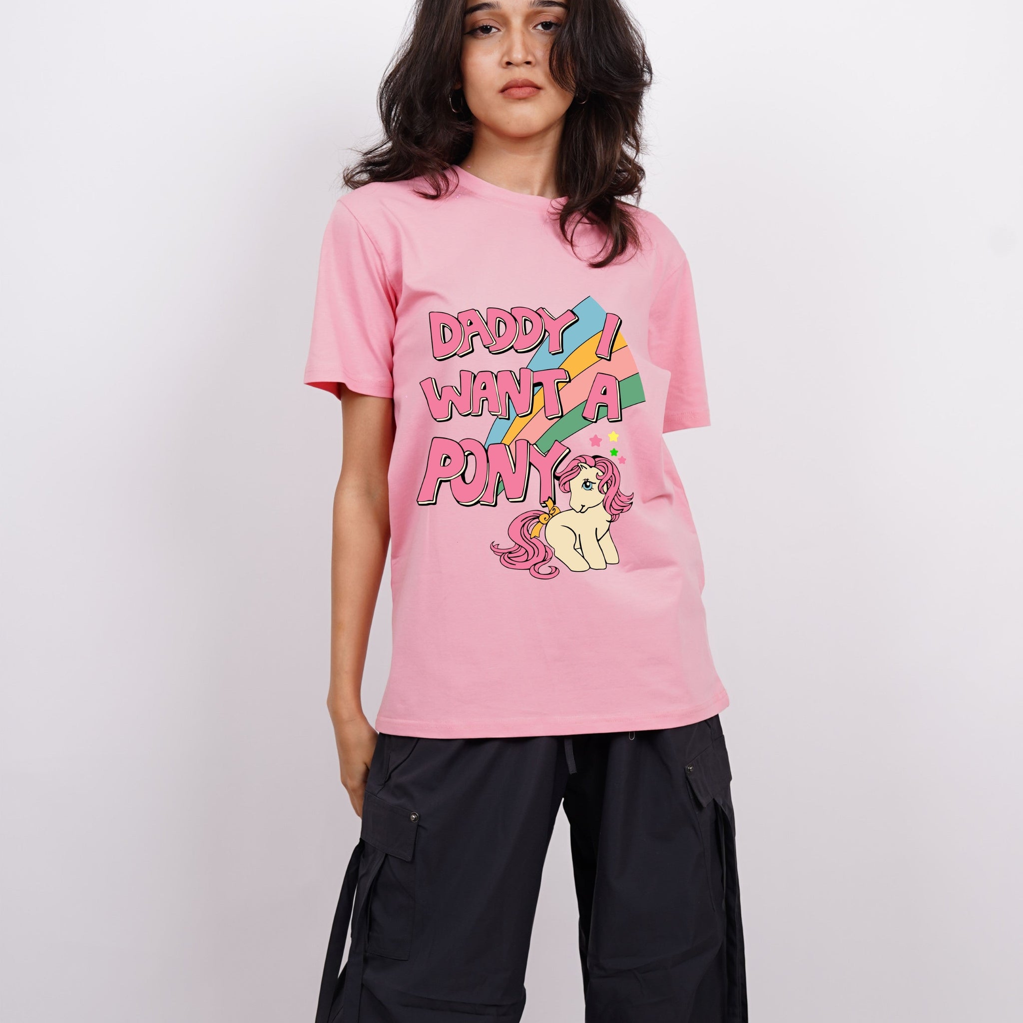 Daddy i want pony : Regular  Tee For Men and Women