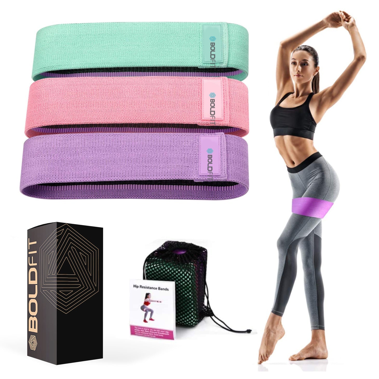 Fabric Resistance Hip Band