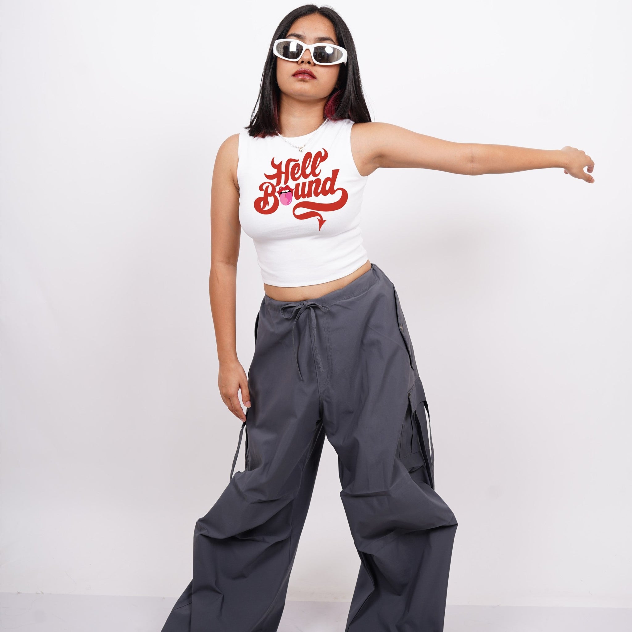 Hell Bound : Burger Bae Sleeveless Rachel Tank For Women