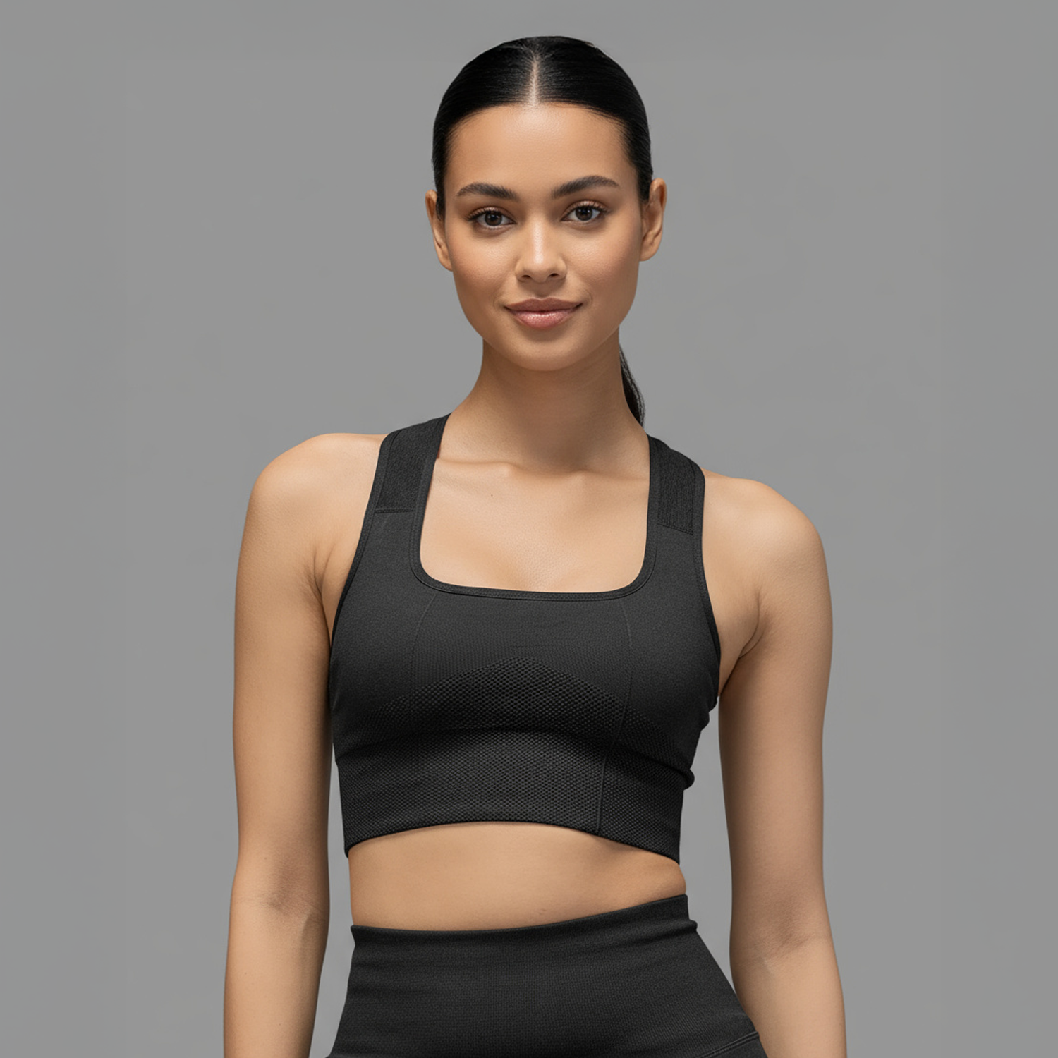 Limitless Snatched Racerback sports bra - Black
