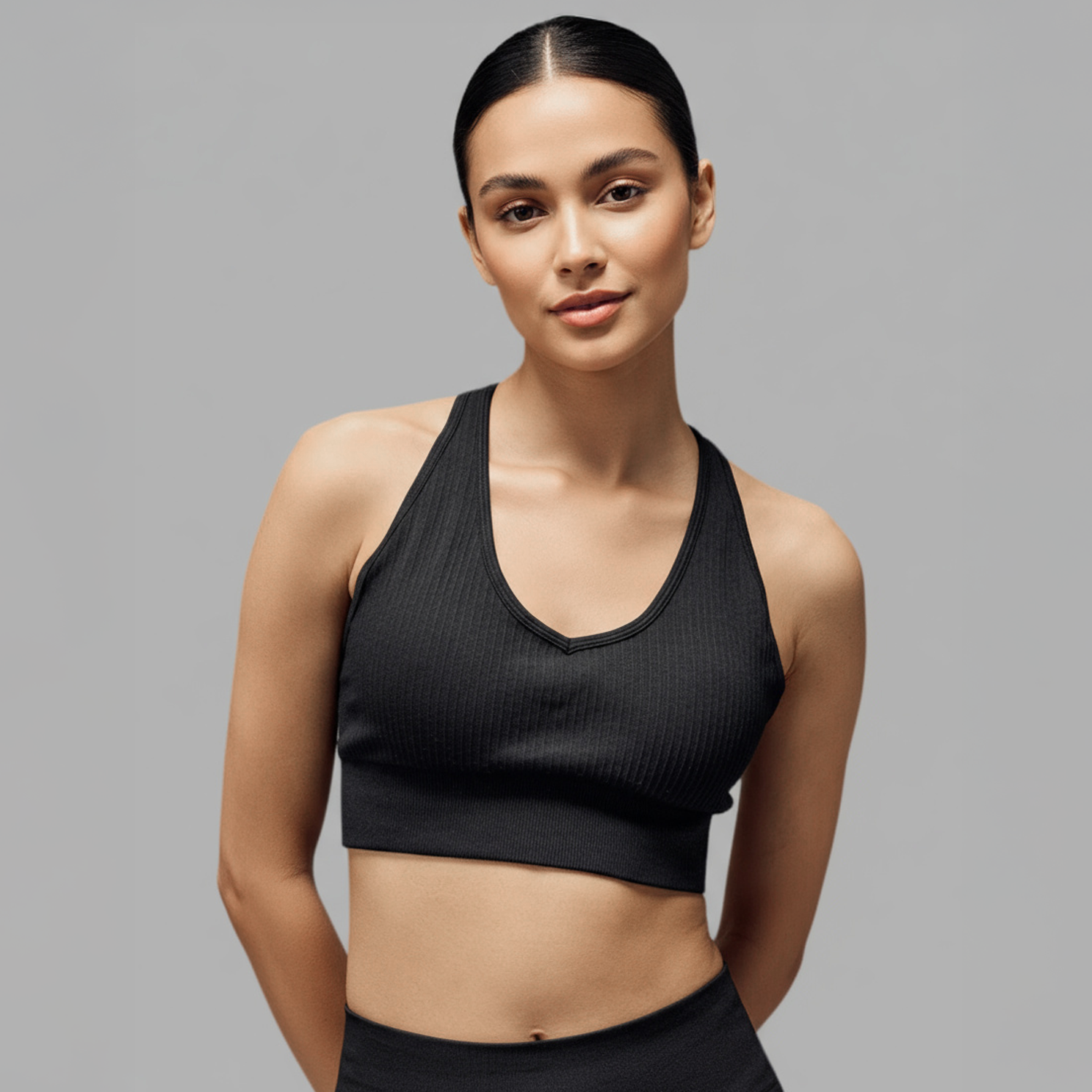 Limitless snatched seemless bra - Black