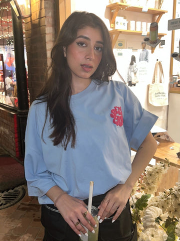 Self Care Drop:Sleeved Tee For Women