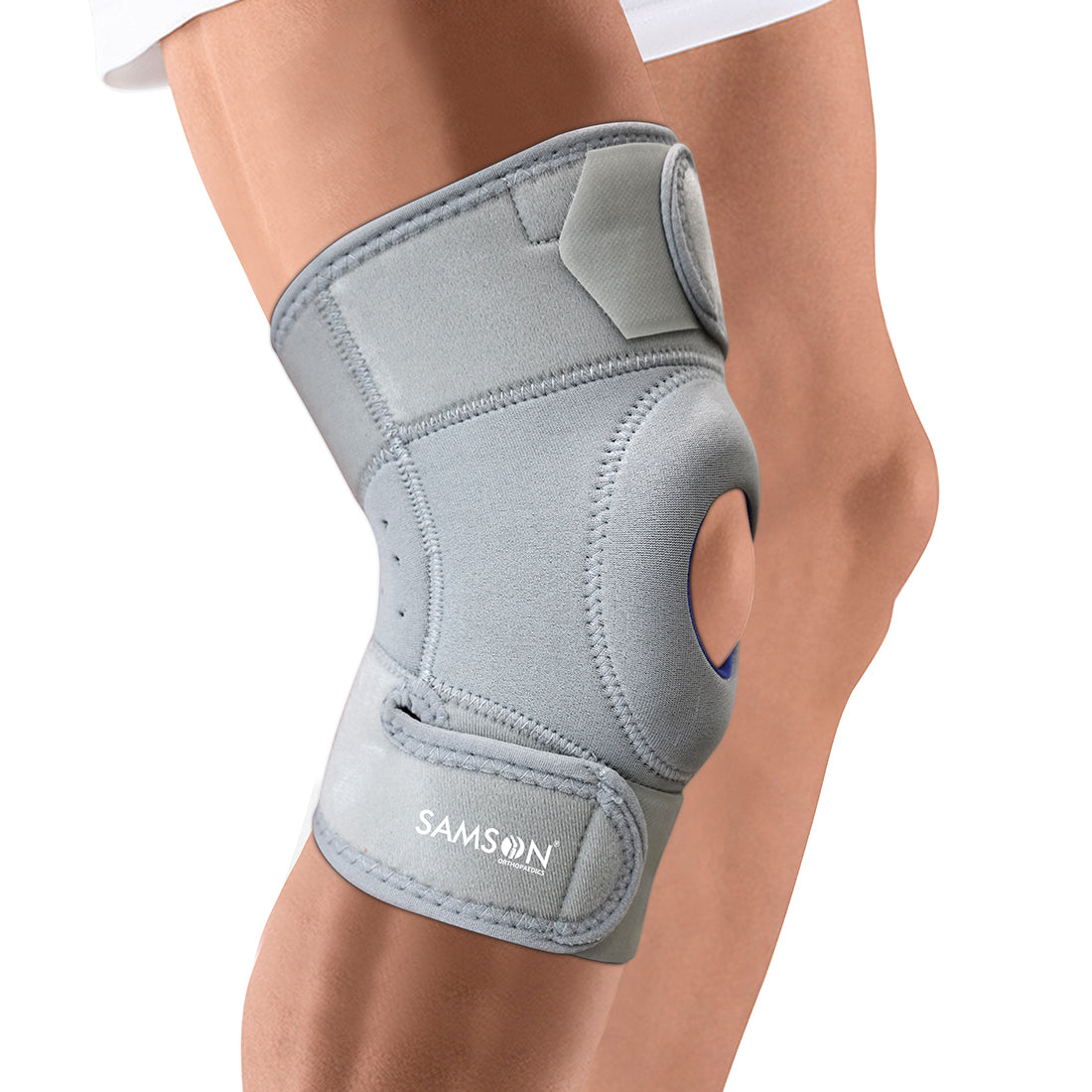 SAMSON Knee Support (Sportif) | Neoprene Sports Knee Brace, Ideal for Running, Gym & Injury Prevention