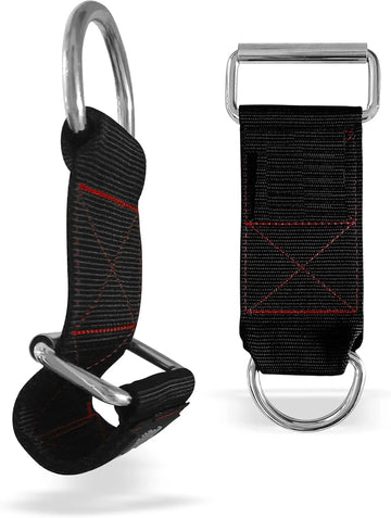 Leosportz Weight Lifings Dumbbell Barbell Straps - Chain Gym Belt Dip