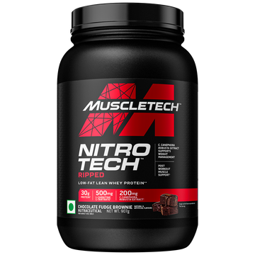 MuscleTech Nitrotech Ripped Chocolate - Fudge Brownie (907g)