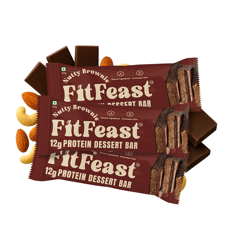 Dessert Protein Bars – Nutty Brownie x 3