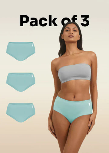 3 Pack - Blue Seamless Underwear