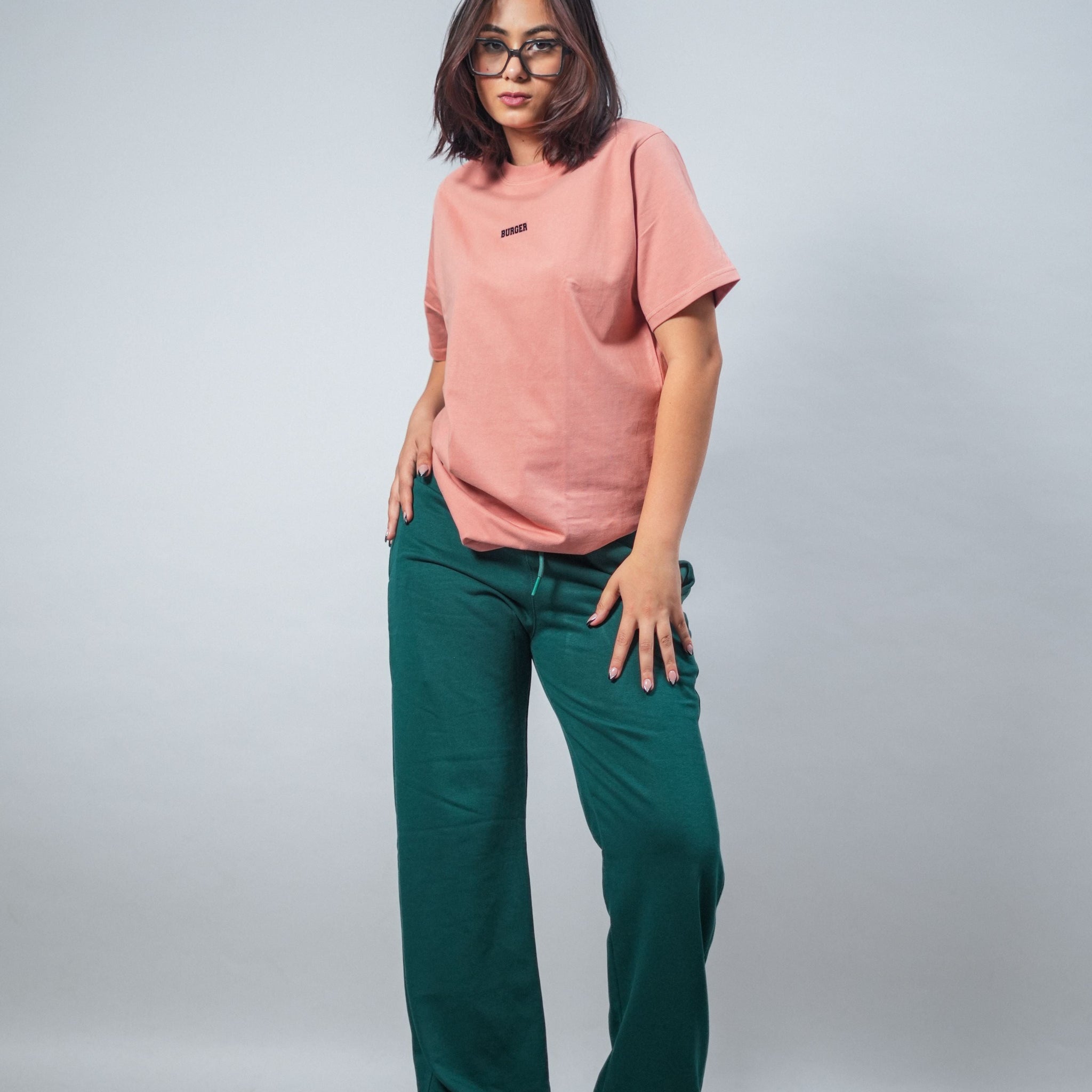 BOMBay Set : All Colours (Tee+Irish Track) For Women