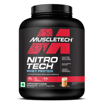 Muscletech Nitrotech Whey Protein - Cappuccino (1.72Kg)