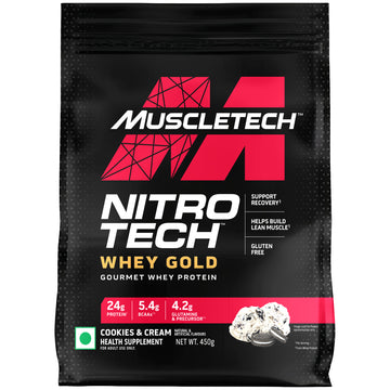 MuscleTech Nitro Tech Whey Protein - Cookies & Cream (450g)