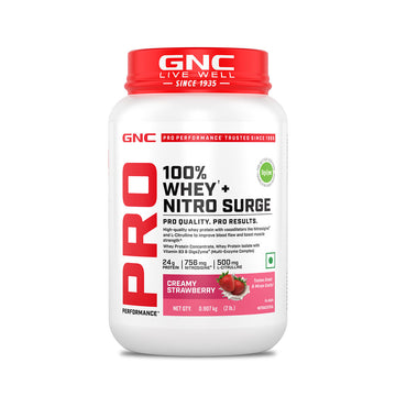PP 100% WHEY NITRO SURGE – STRAWBERRY 2LBS