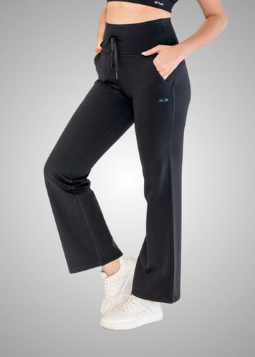 Nylon Power Flare Pants