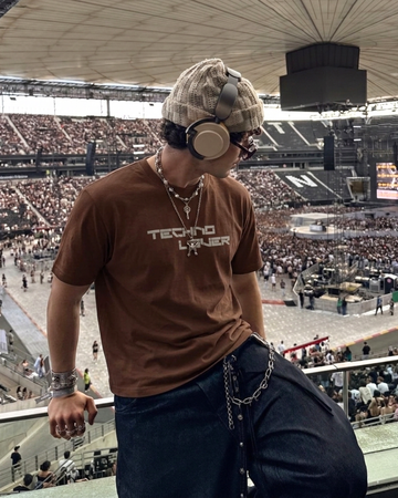 Techno Lover Regular Tee For Men