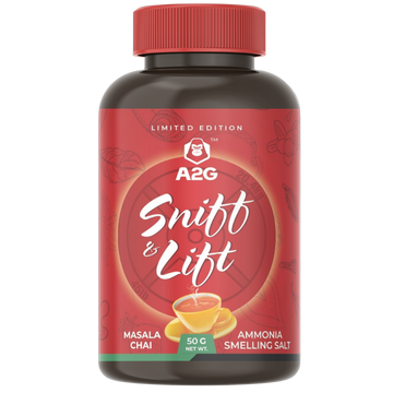 A2G Sniff & Lift Ammonia smelling Salt - LIMITED EDITION : MASALA CHAI - A2G Lifestyle