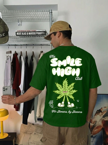 Smile High - The 420 Club Drop tee For Men And Women