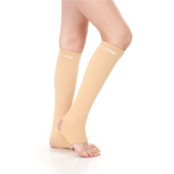 SAMSON Varicose Veins Compression Stockings (Below Knee) | Swelling, Edema & Pain Relief for Men & Women