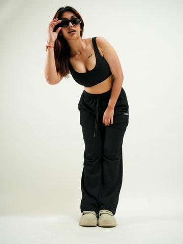 Black Rome Yoga Co ord Set for Women