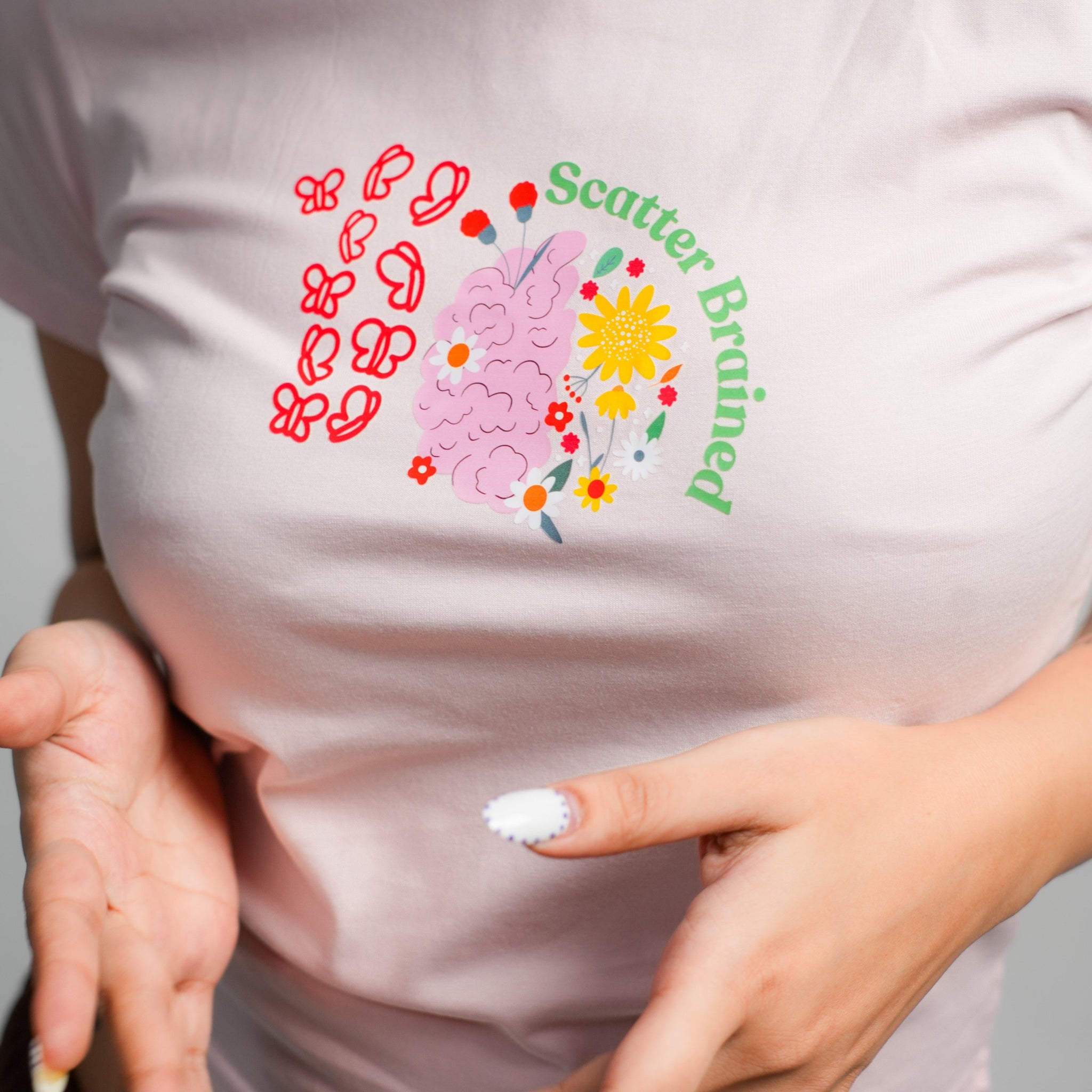 Scatter brained  - It Girl Baby tee for Women