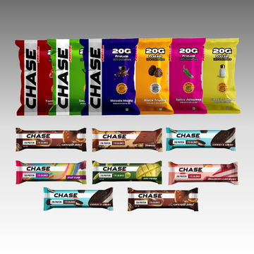 Assorted Protein Snack Combo (Protein Puffs + Protein Bars)