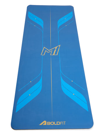 Official MI 5mm Yoga Mat - Blue
