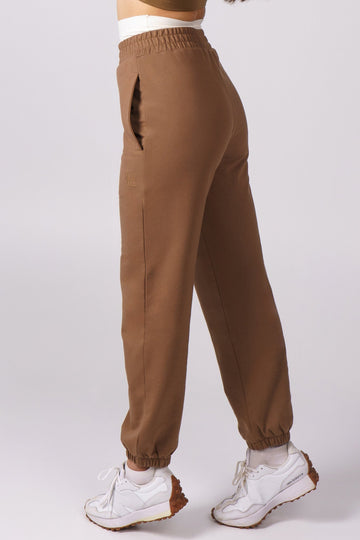 Always Comfy Joggers in Mountain Tan