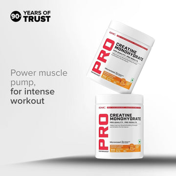 GNC Pro Performance Creatine Monohydrate | 400 gm | Orange