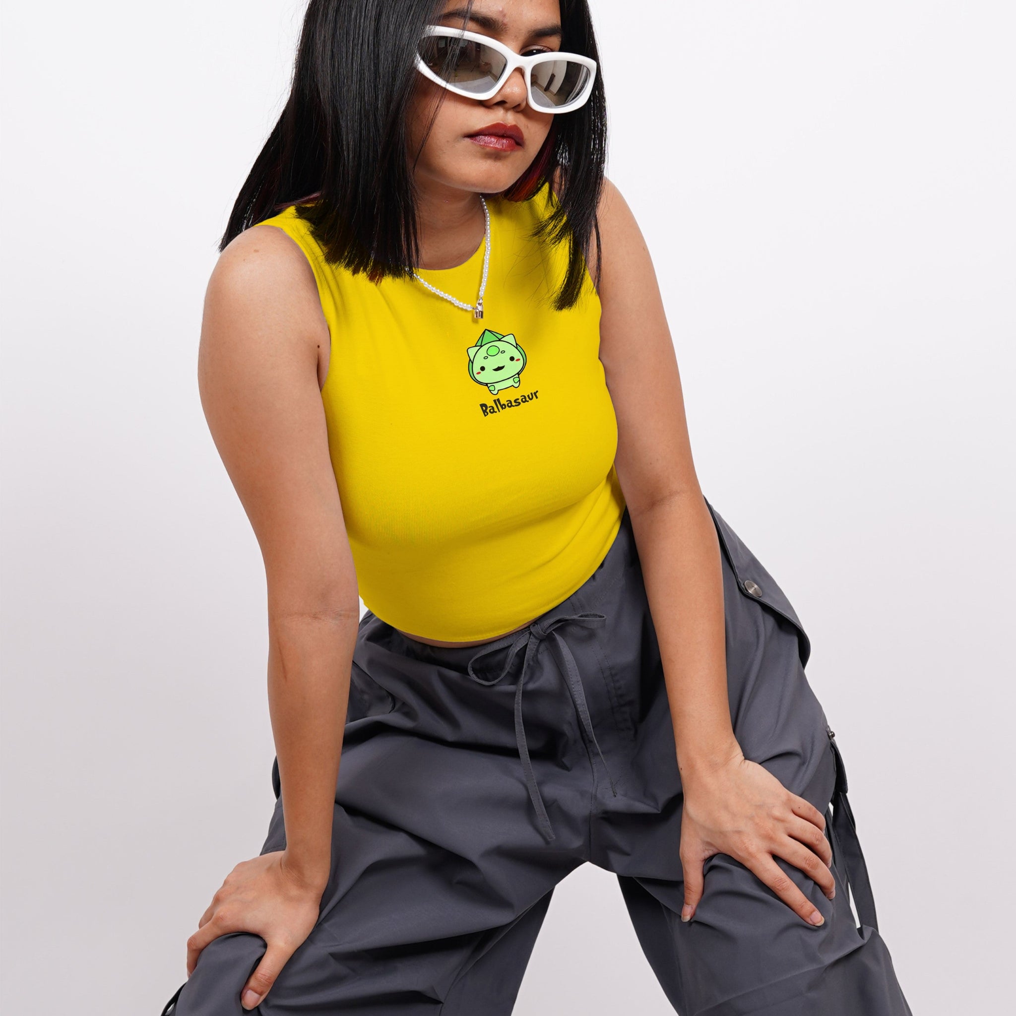 Pokemon Balbasaur : Burge Bae Sleeveless Rachel Tank For Women