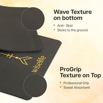 BOHO Alignment TPE Yoga Mat - 8MM