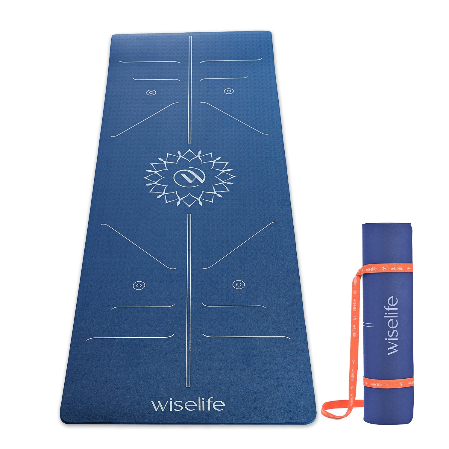 Lotus Alignment TPE Yoga Mat - 10MM
