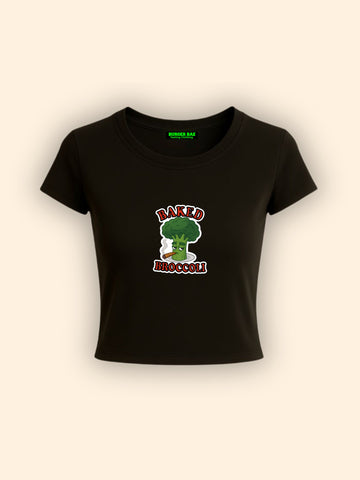 Baked Broccoli it Girl Baby tee for Women