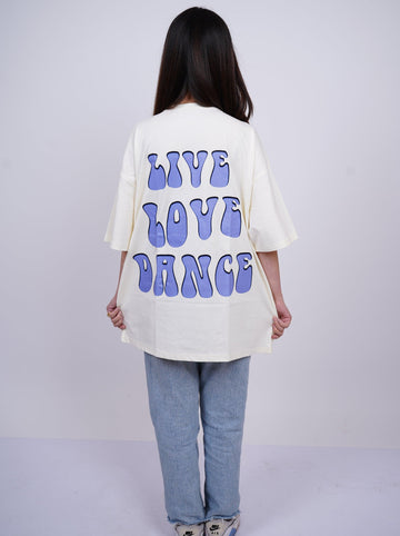 Burger x Sunburn Live Love Dance Drop:Sleeved Tee   For Men and Women