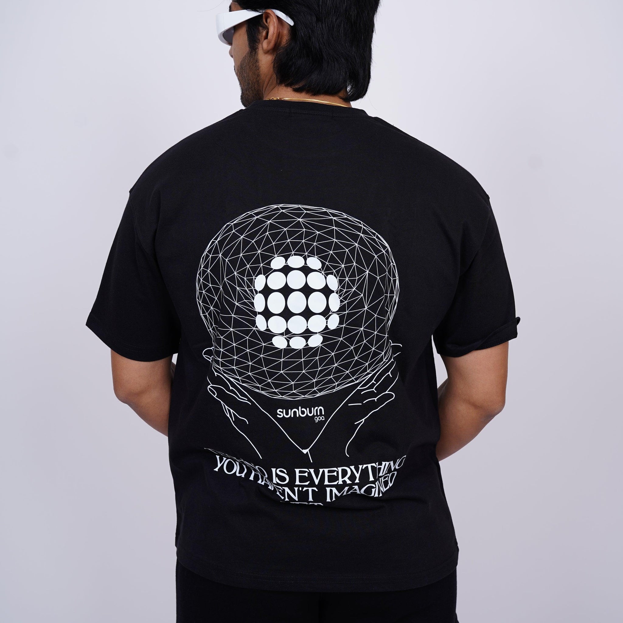 Burger x Sunburn Techno Is Everything Drop : Sleeved Tee   For Men and Women