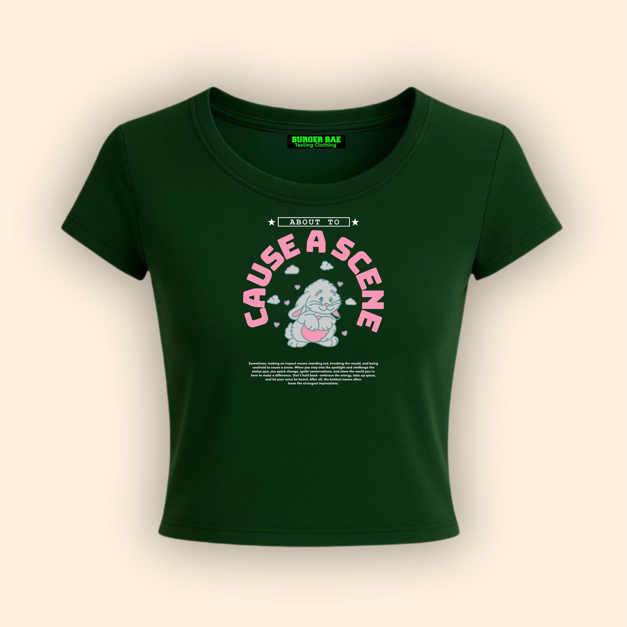 Cause A Scene It Girl Baby tee for Women