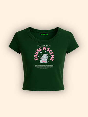 Cause A Scene It Girl Baby tee for Women