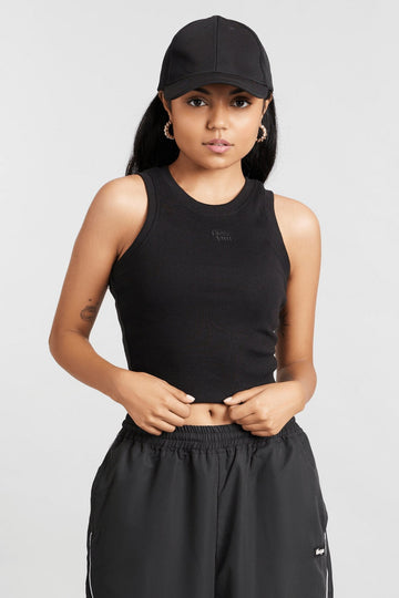 Co-ord Set: Free Spirit Tank & Hike Pants in True Black