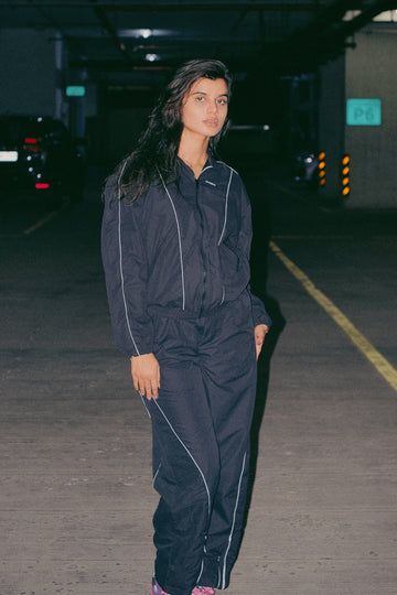 Co-ord Set: Take A Hike Jacket & Pants In True Black