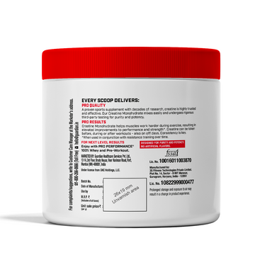 Creatine + Electrolytes(250 gms - Lemon)