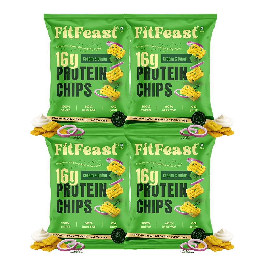 Protein Chips Cream & Onion x 4