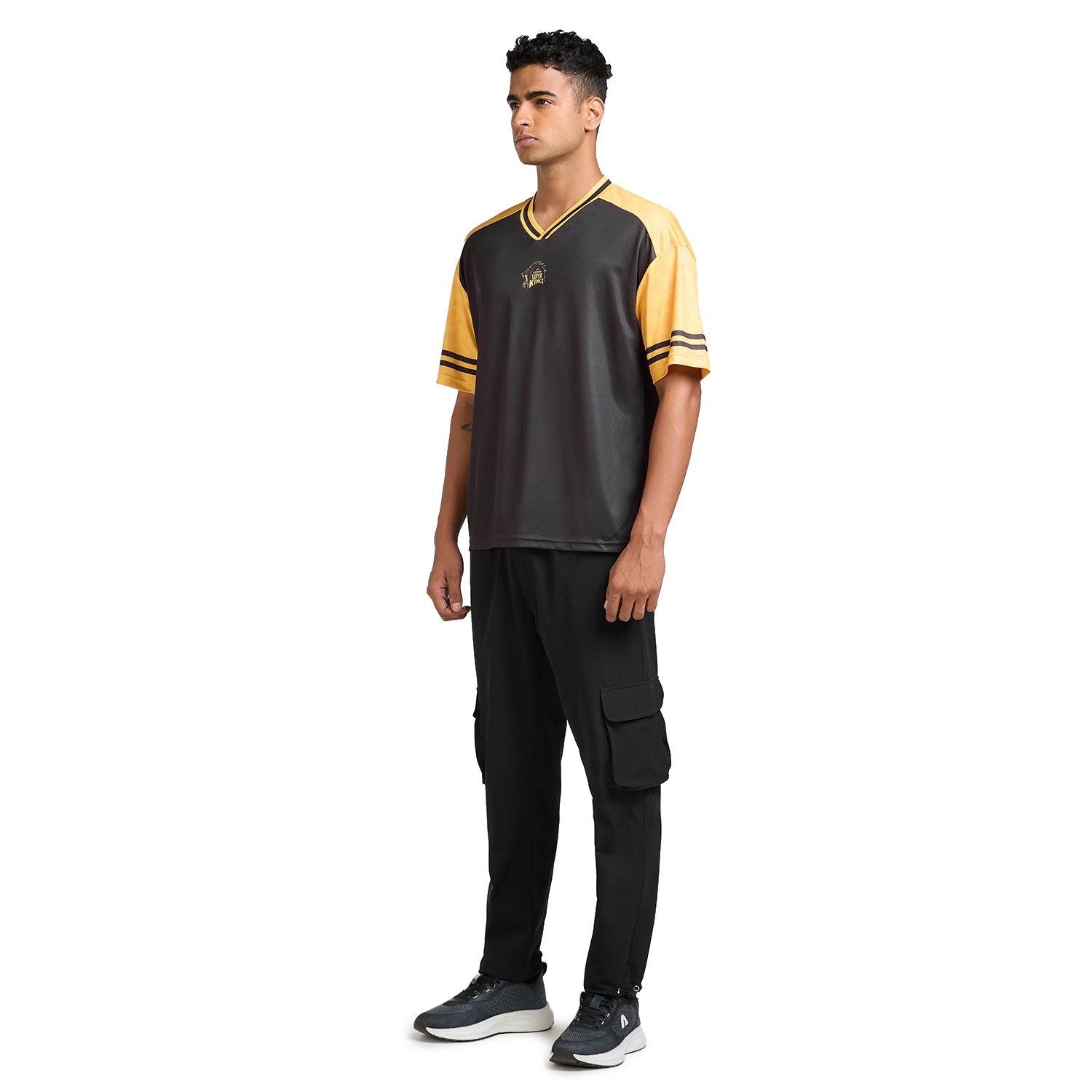 Official CSK Unisex Fan Merch- Black/Yellow